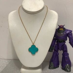 BLUE FLOWER NECKLACE HALF PRICE OFFER SALE